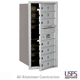 Horizontal Wall Mount Mailboxes
